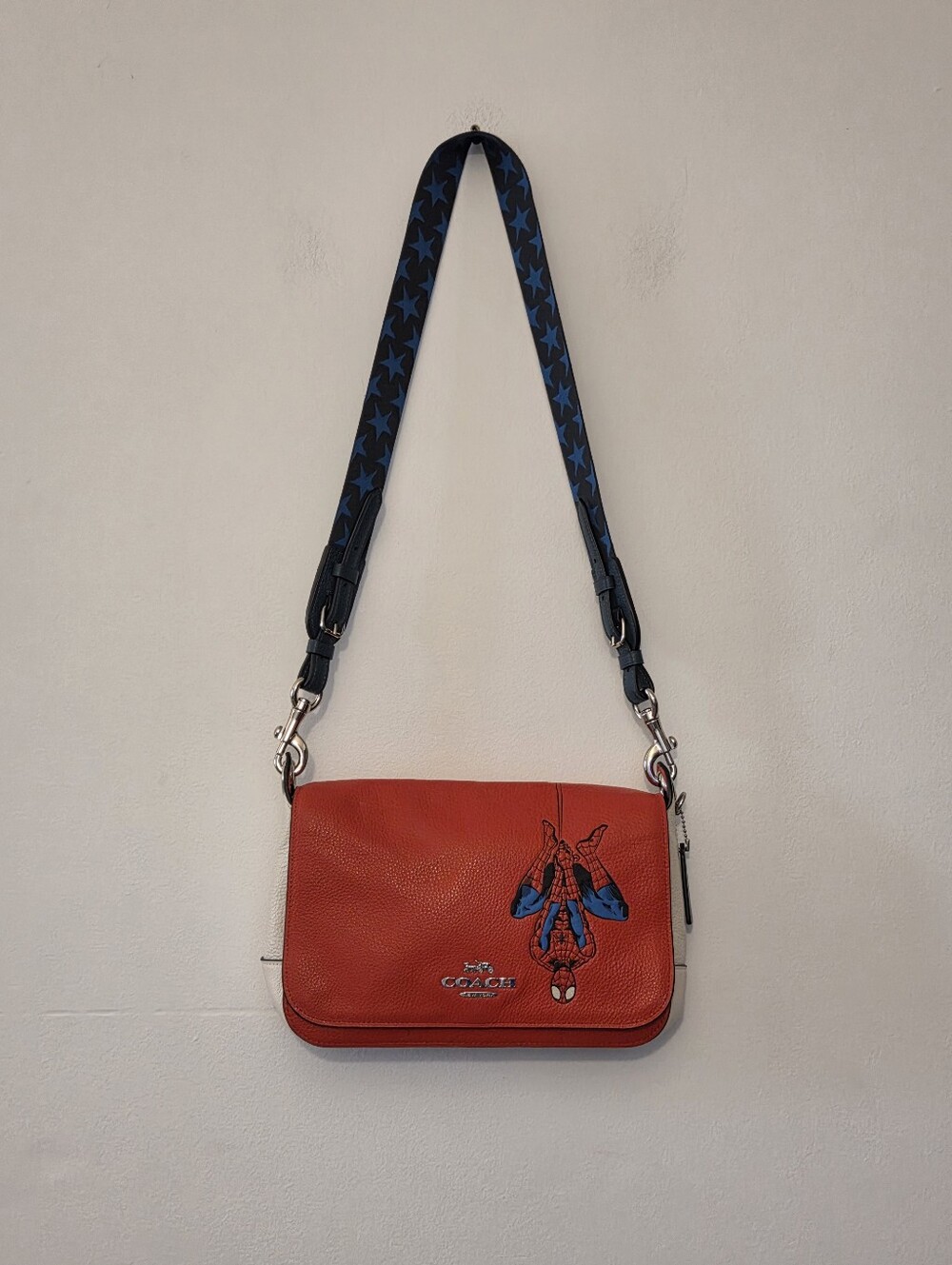 Coach x Spiderman Marvel Jes Messenger Crossbody Bag